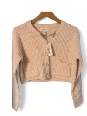 Brand-new Jessica Simpson cropped cardigan